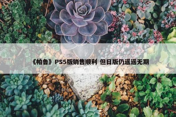 《帕鲁》PS5版销售顺利 但日版仍遥遥无期