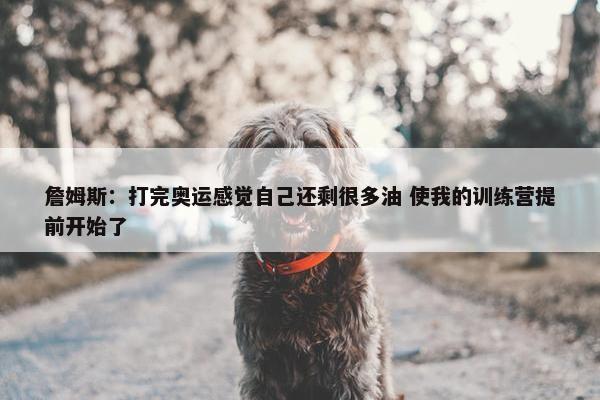 詹姆斯：打完奥运感觉自己还剩很多油 使我的训练营提前开始了