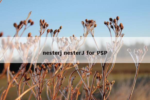 nesterj nesterJ for PSP