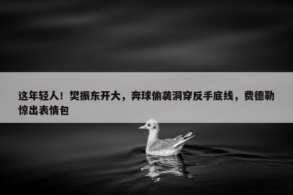 这年轻人！樊振东开大，奔球偷袭洞穿反手底线，费德勒惊出表情包