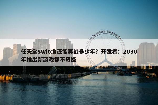 任天堂Switch还能再战多少年？开发者：2030年推出新游戏都不奇怪