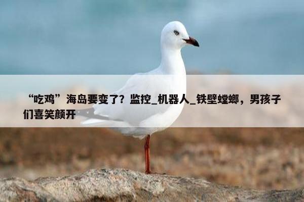 “吃鸡”海岛要变了？监控_机器人_铁壁螳螂，男孩子们喜笑颜开