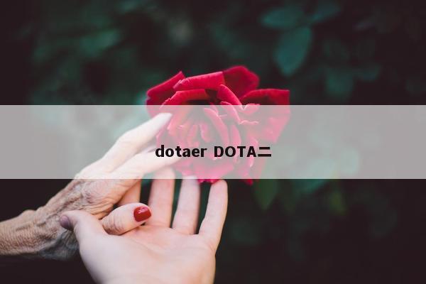 dotaer DOTA二