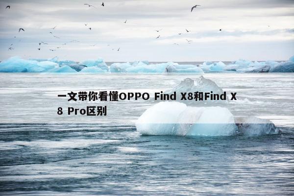 一文带你看懂OPPO Find X8和Find X8 Pro区别