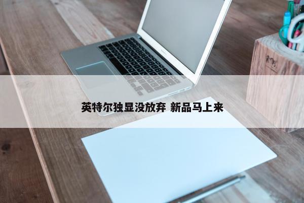 英特尔独显没放弃 新品马上来