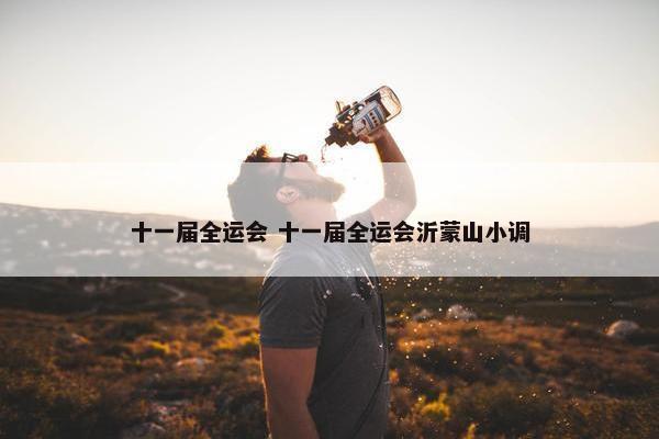 十一届全运会 十一届全运会沂蒙山小调