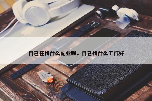 自己在找什么副业呢，自己找什么工作好