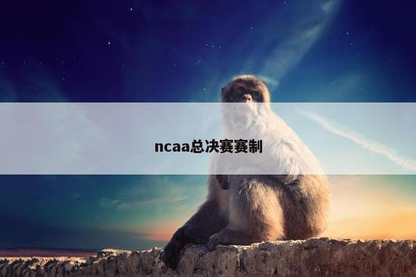 ncaa总决赛赛制