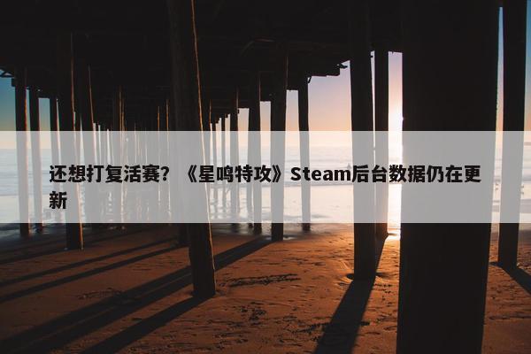 还想打复活赛？《星鸣特攻》Steam后台数据仍在更新