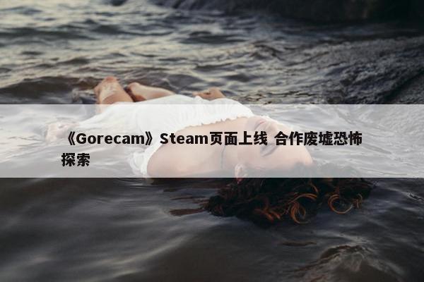 《Gorecam》Steam页面上线 合作废墟恐怖探索