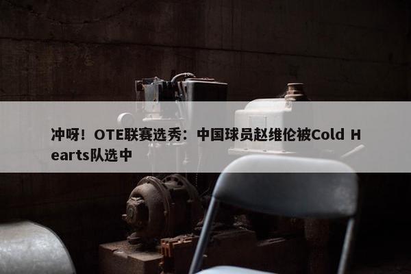 冲呀！OTE联赛选秀：中国球员赵维伦被Cold Hearts队选中