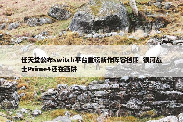 任天堂公布switch平台重磅新作阵容档期_银河战士Prime4还在画饼