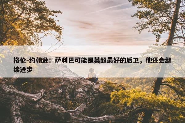 格伦-约翰逊：萨利巴可能是英超最好的后卫，他还会继续进步