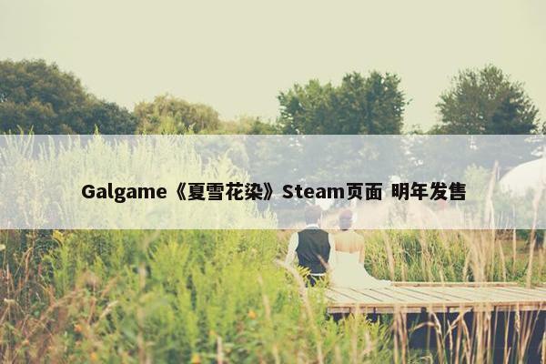 Galgame《夏雪花染》Steam页面 明年发售