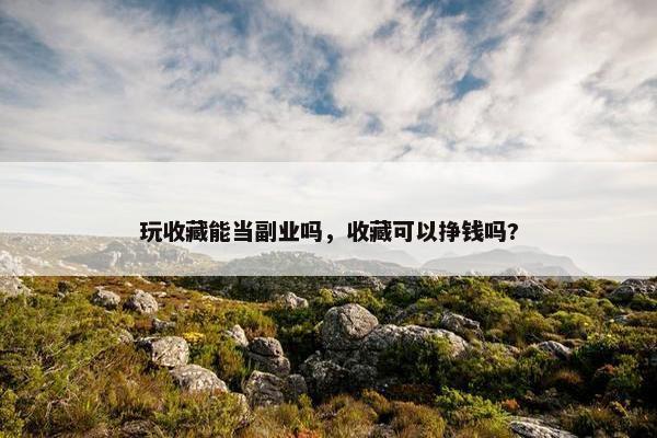 玩收藏能当副业吗，收藏可以挣钱吗?