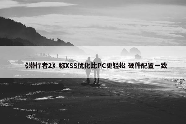 《潜行者2》称XSS优化比PC更轻松 硬件配置一致