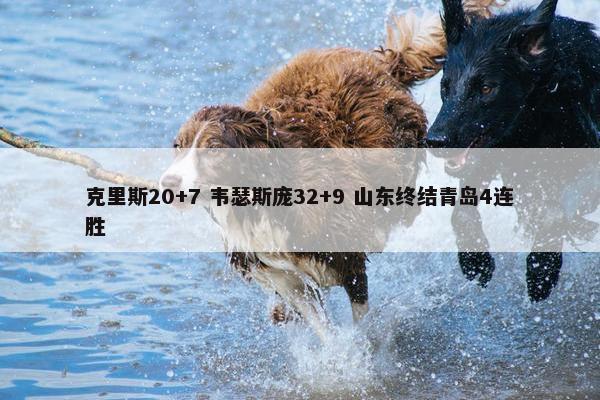 克里斯20+7 韦瑟斯庞32+9 山东终结青岛4连胜