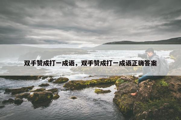 双手赞成打一成语，双手赞成打一成语正确答案